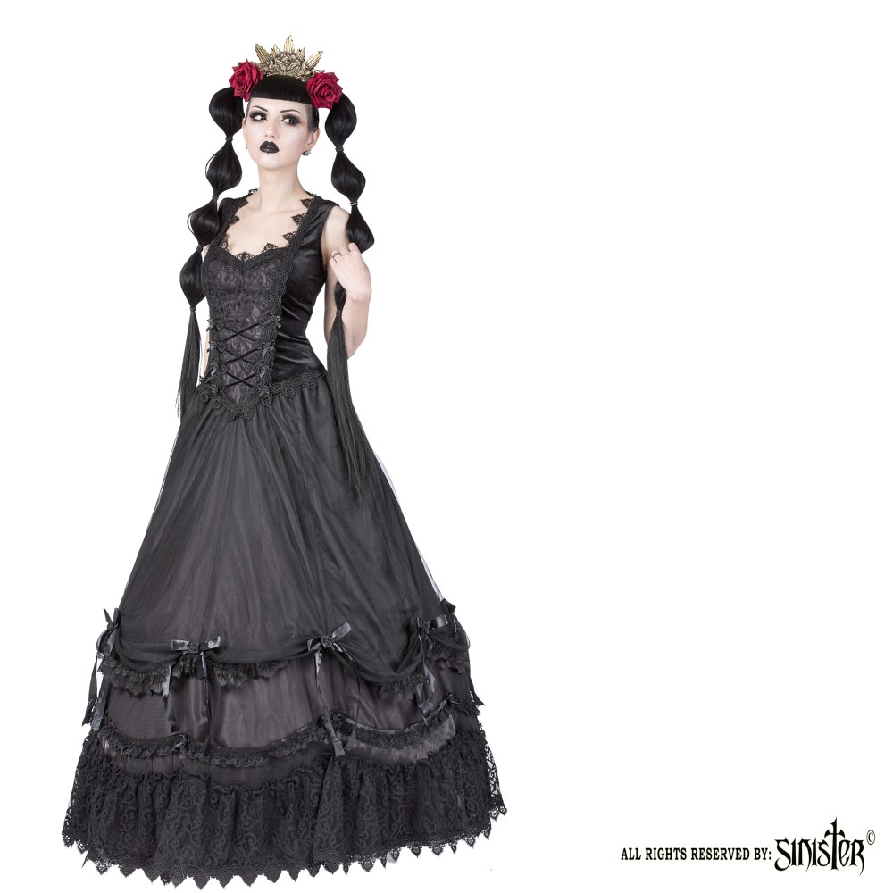 Sinister - 1064 Longue robe - Noir